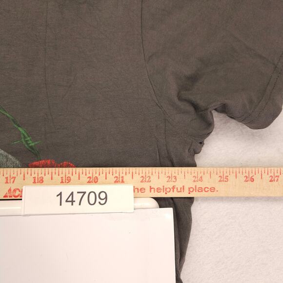 Poison Band Short Sleeve Casual Crew Neck Graphic T Shirt Mens Size XL Gray - Picture 6 of 9